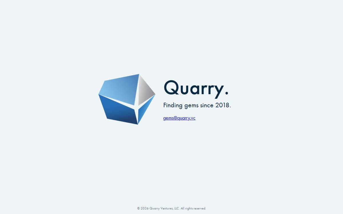 Quarry Ventures website preview