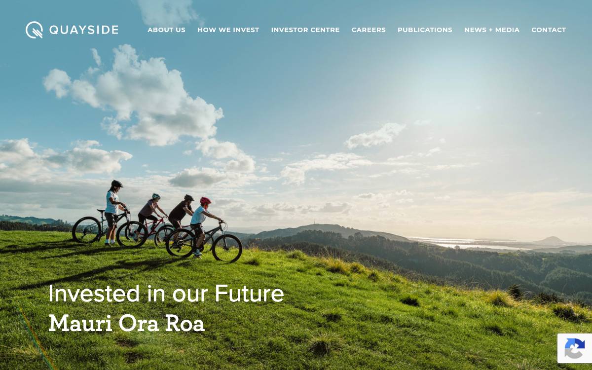 Quayside Holdings website preview
