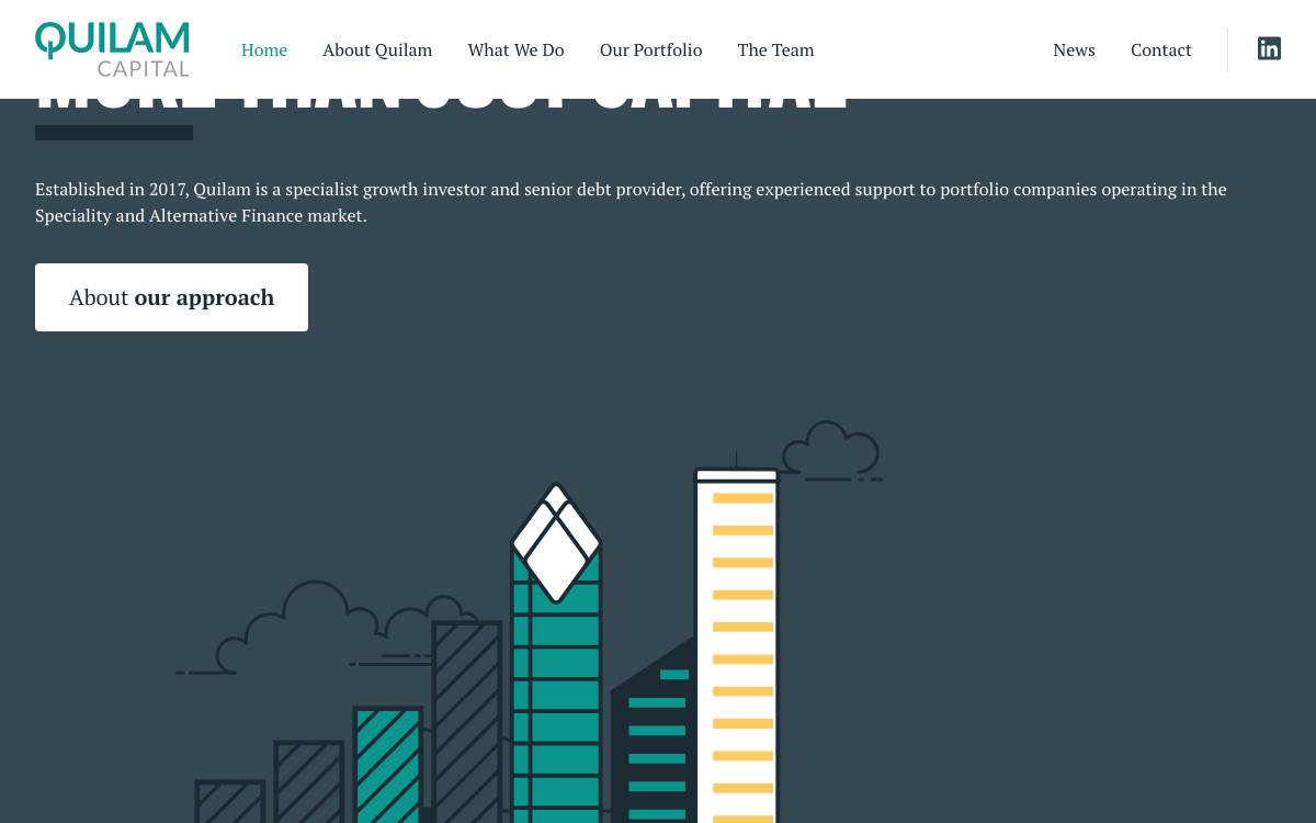 Quilam Capital website preview