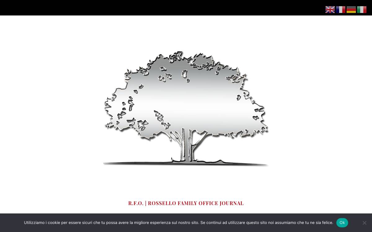 R.F.O. Rossello Family Office website preview