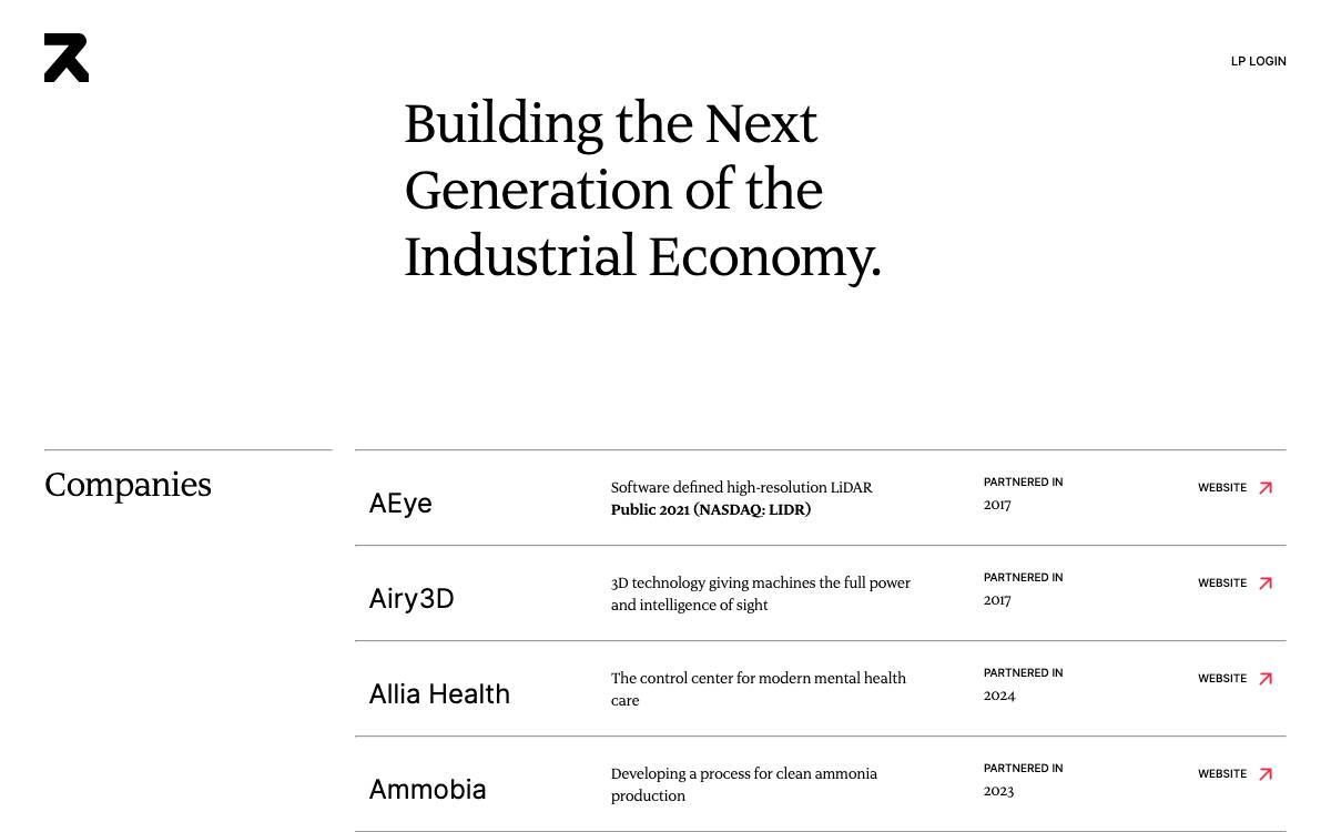 R7 Partners website preview