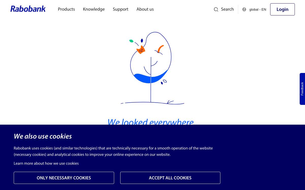 Rabo Investments website preview