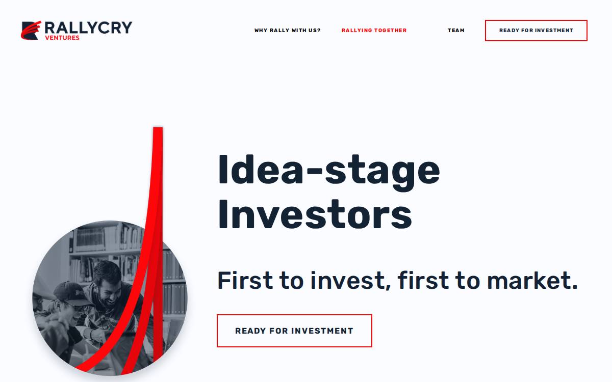 RallyCry Ventures website preview