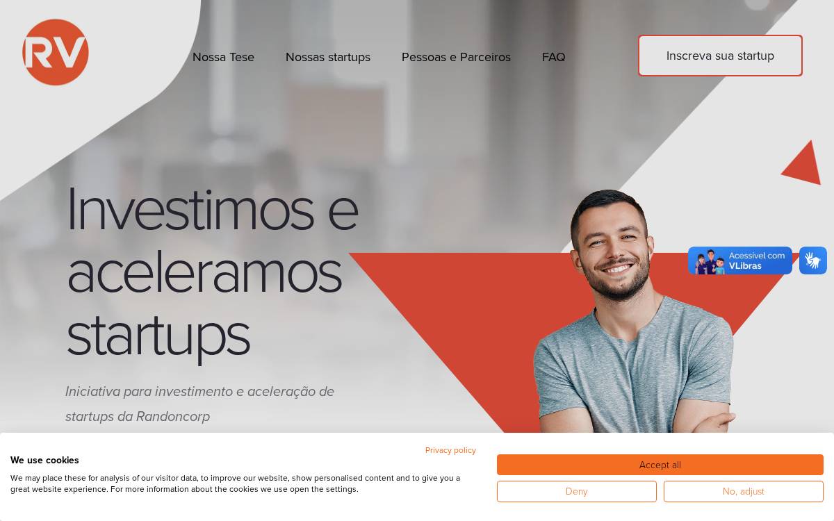 Randon Ventures website preview
