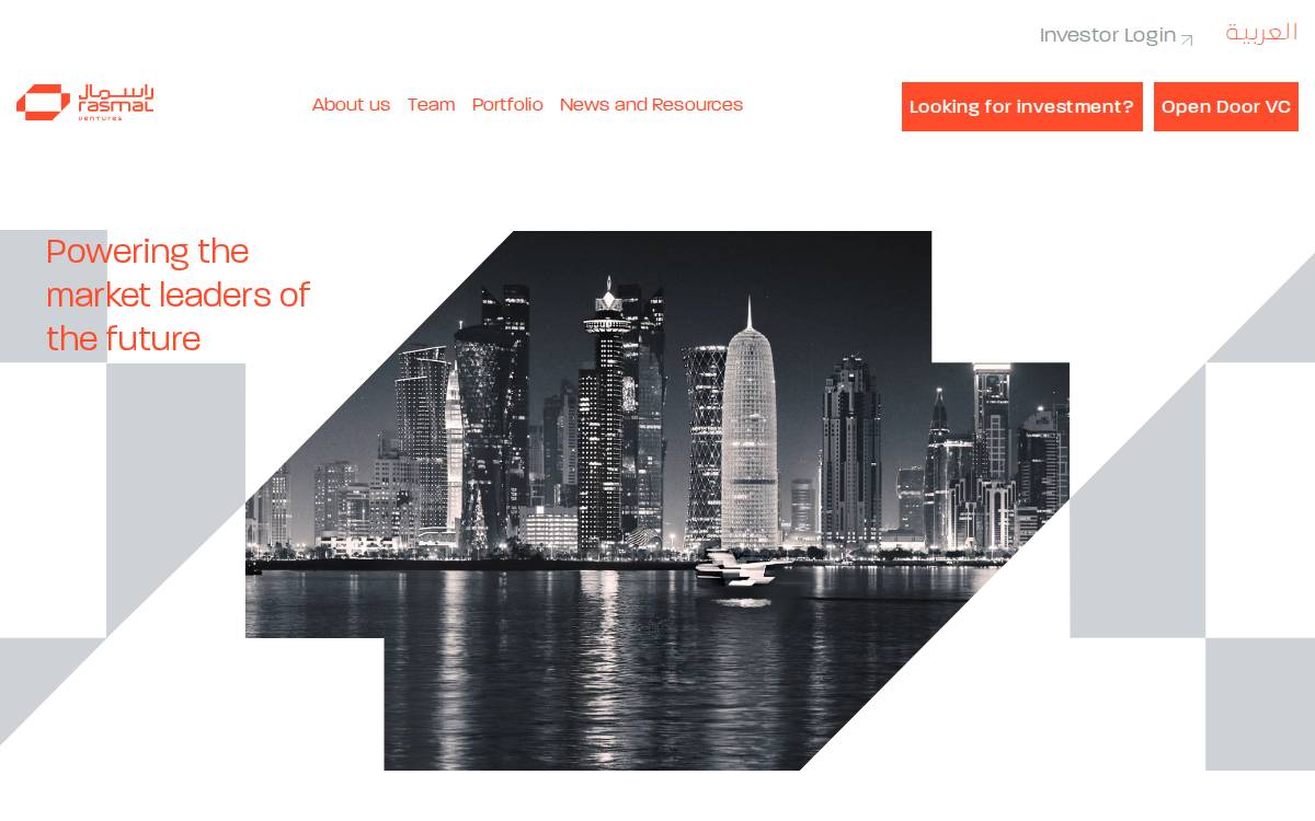 Rasmal Ventures website preview