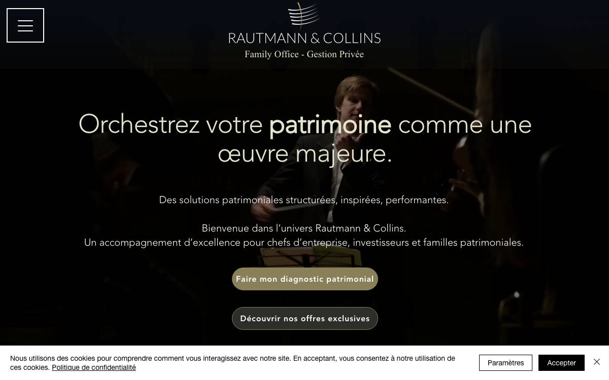 Rautmann & Collins website preview