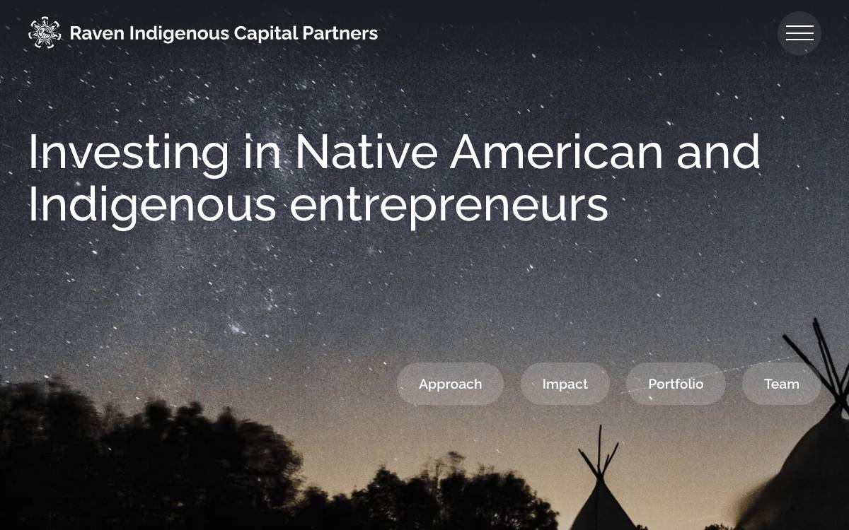 Raven Capital website preview