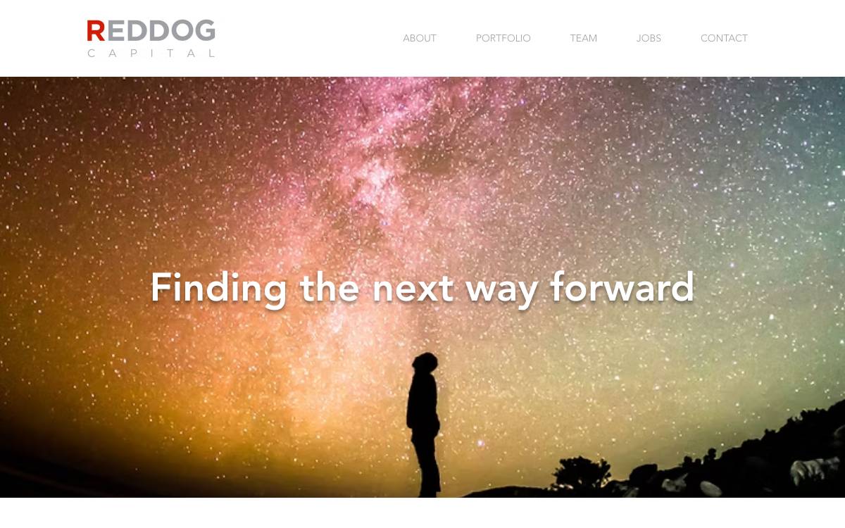Red Dog Capital website preview