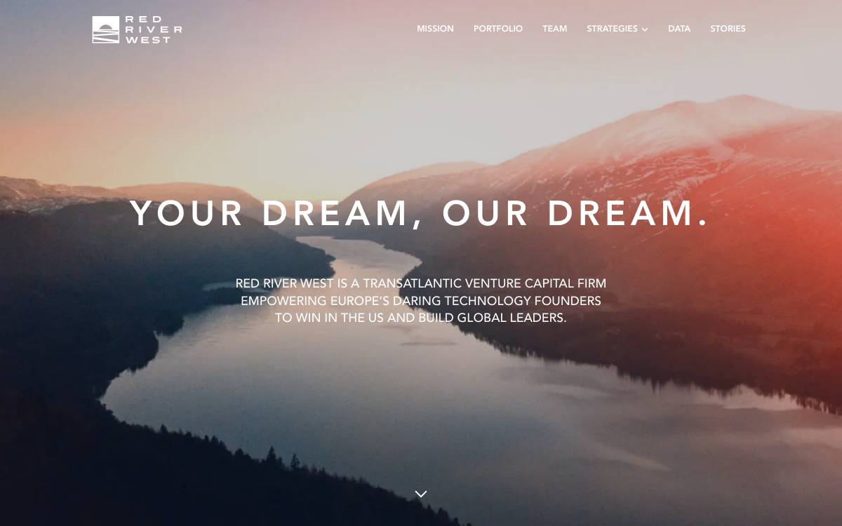 Red River West website preview