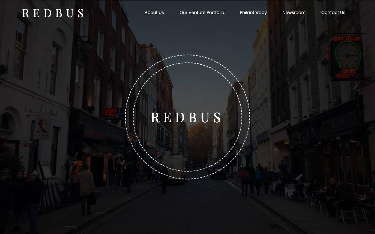 Redbus Ventures website preview