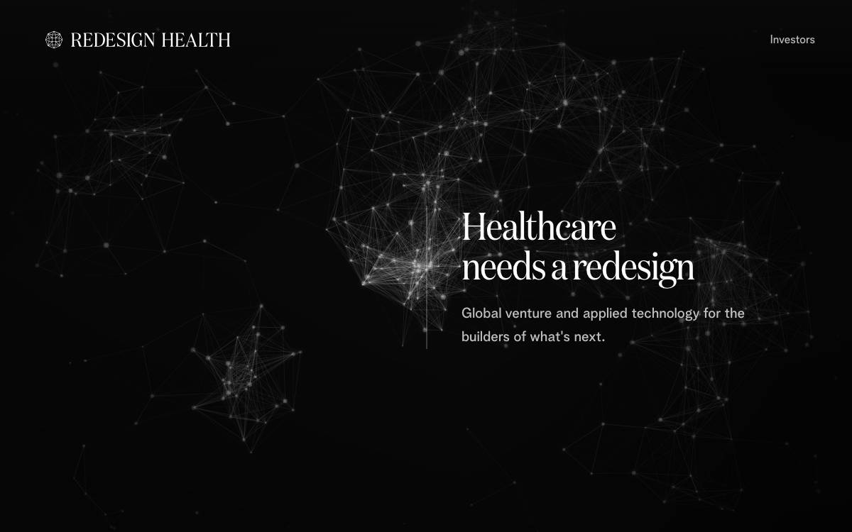 Redesign Health website preview