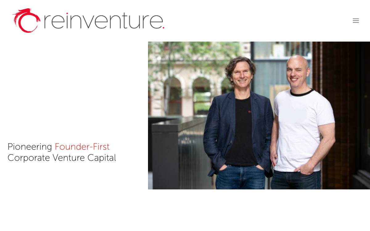 Reinventure Group website preview