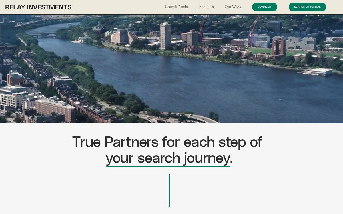 Relay Investments website preview