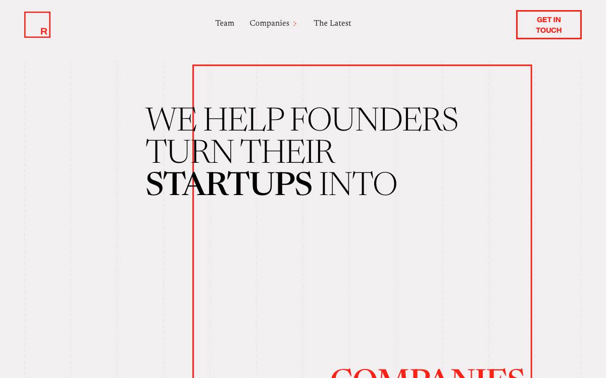 Renegade Partners website preview