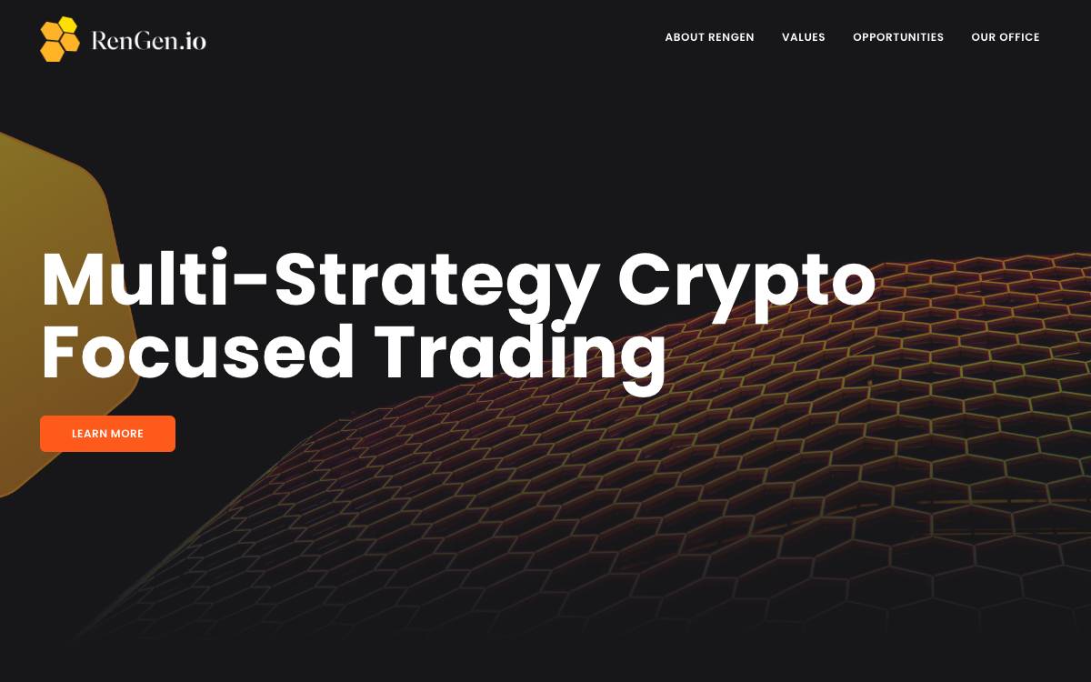 RenGen website preview