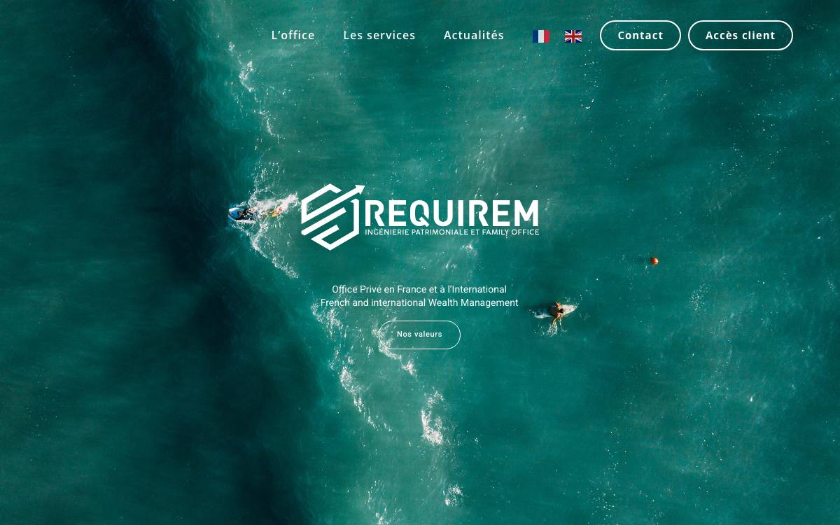 Requirem Family Office website preview