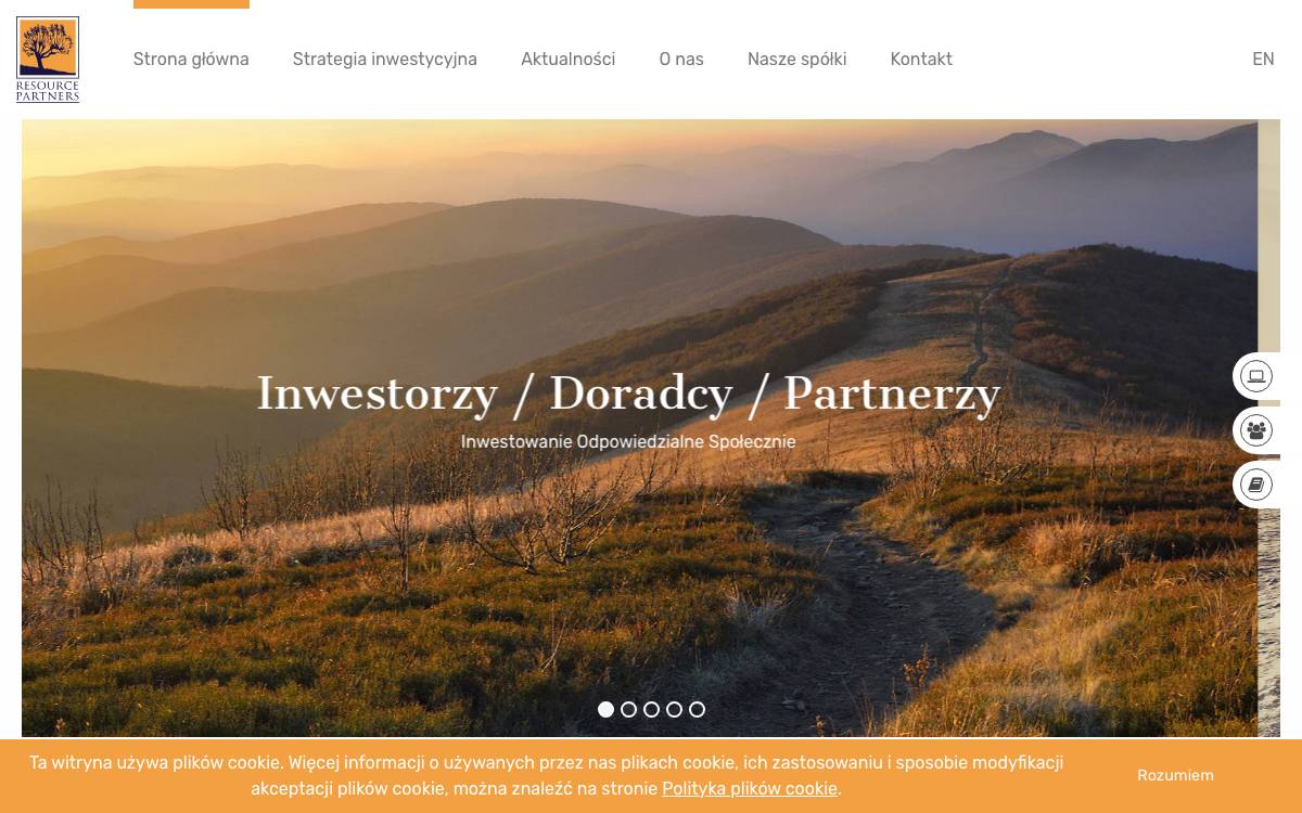 Resource Partners Sp.z o.o. website preview