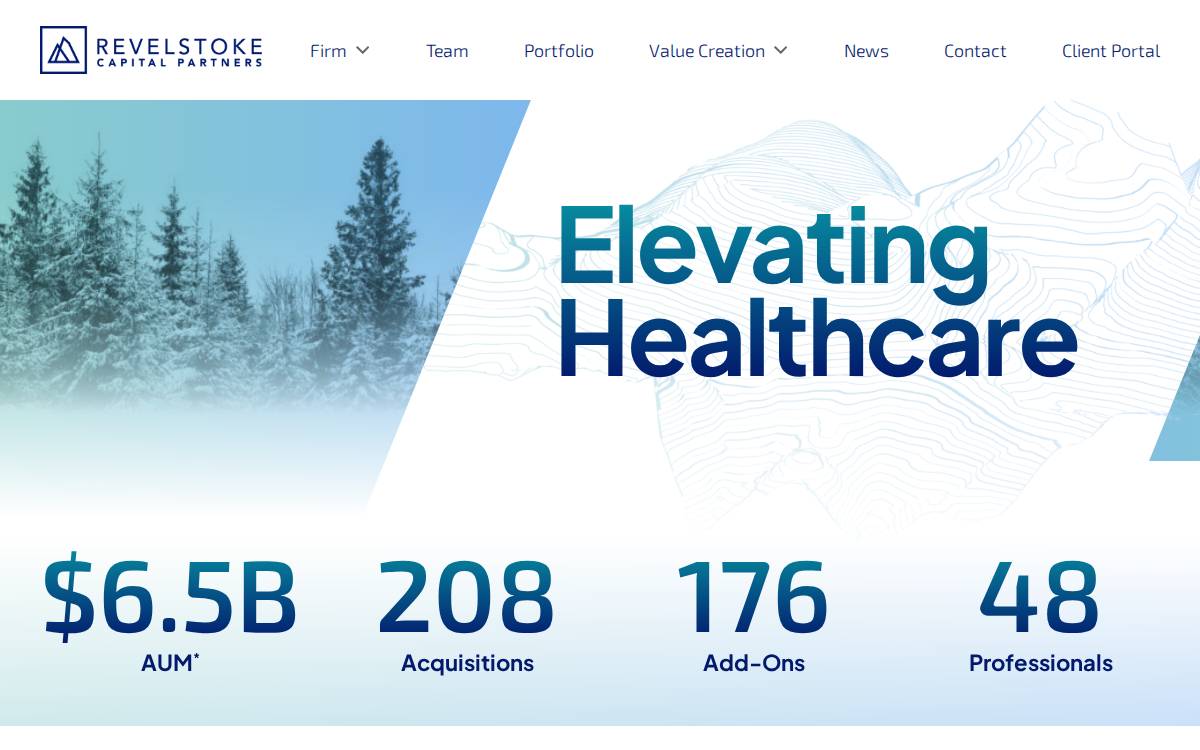 Revelstoke Capital Partners website preview