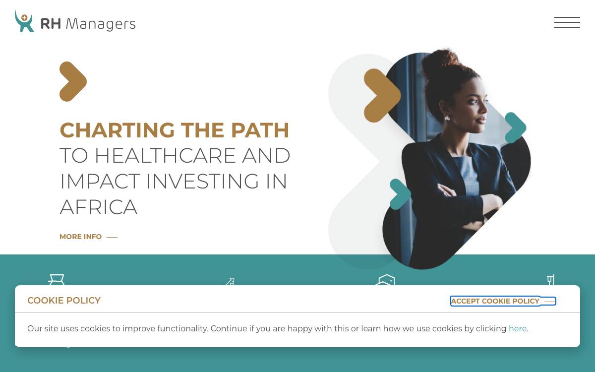 RH Managers website preview