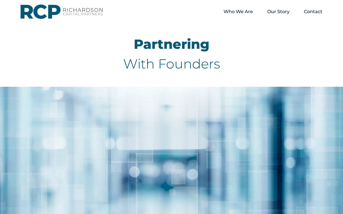 Richardson Capital website preview