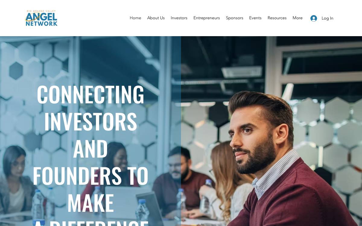 Rio Grande Valley Angel Network website preview