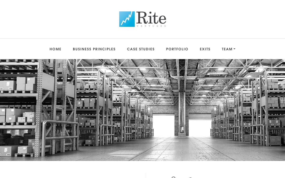 Rite Ventures website preview
