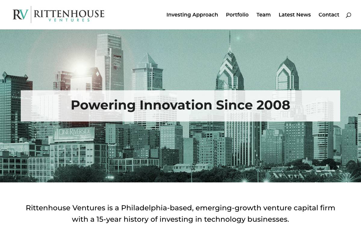 Rittenhouse Ventures website preview