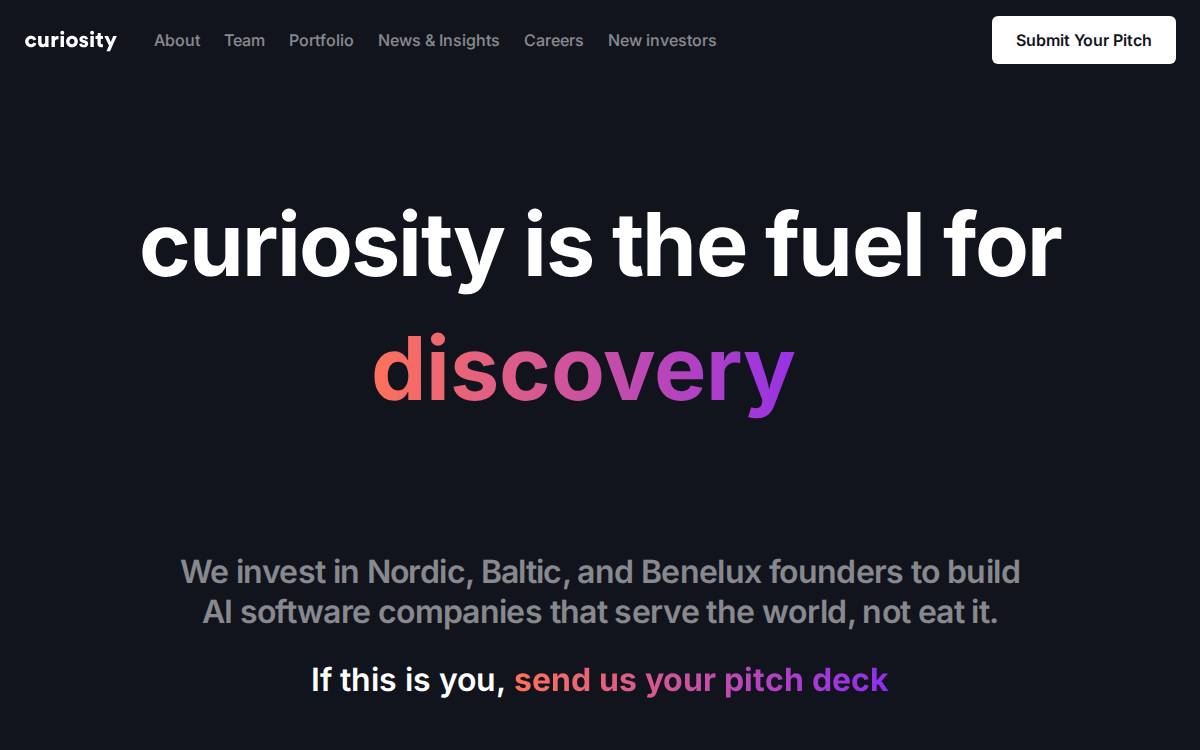 River Venture Partners website preview