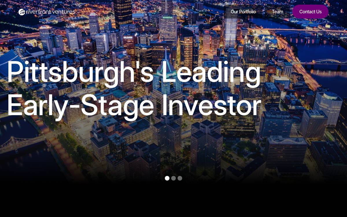 Riverfront Ventures, LLC website preview