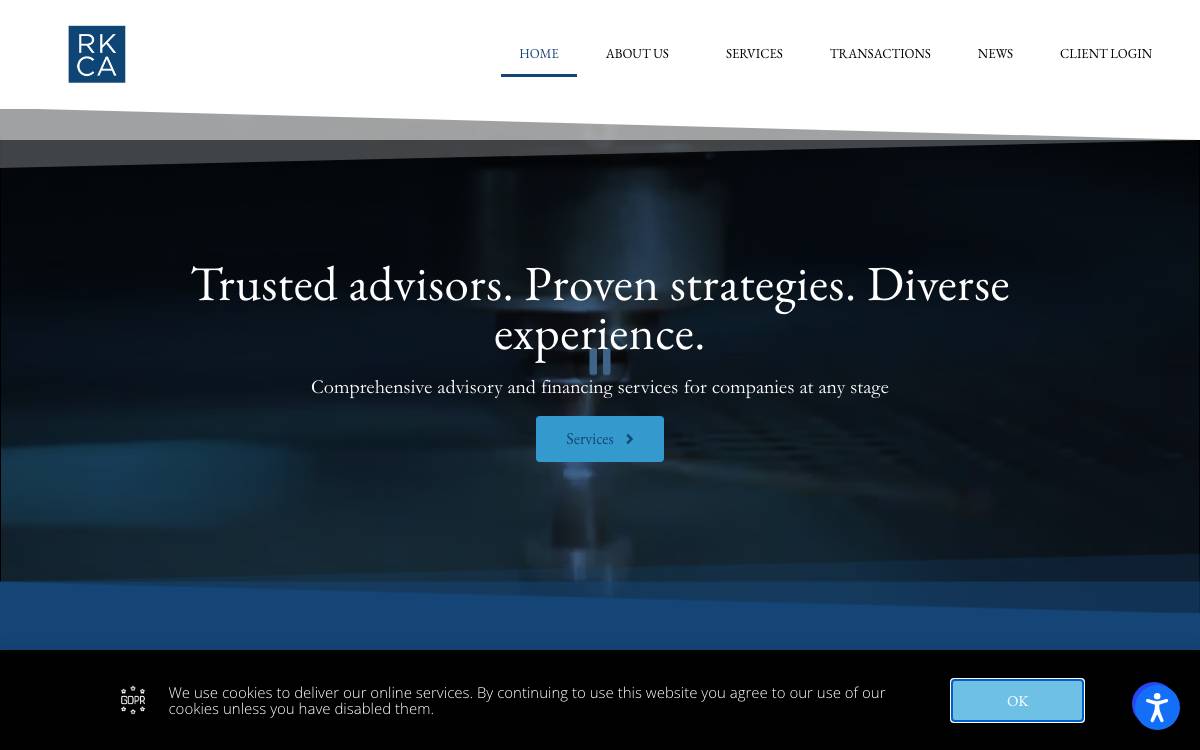 RKCA website preview