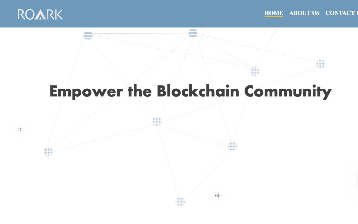 Roark Fund website preview