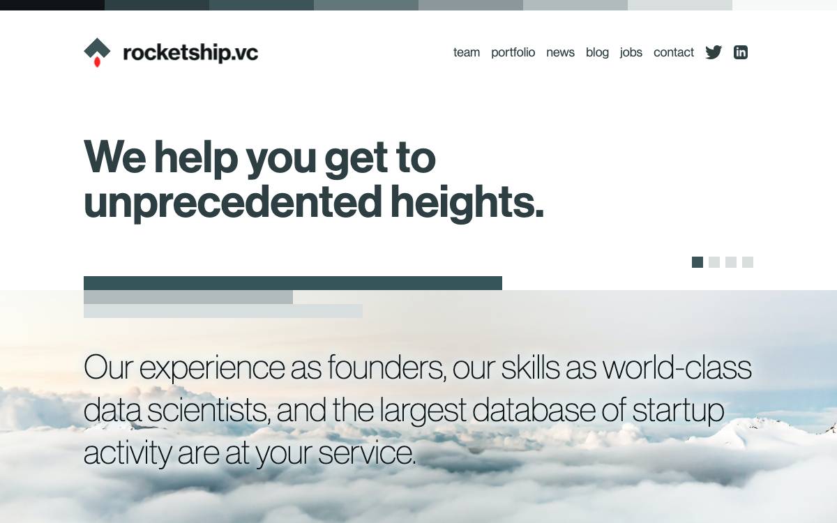 Rocketship.vc website preview