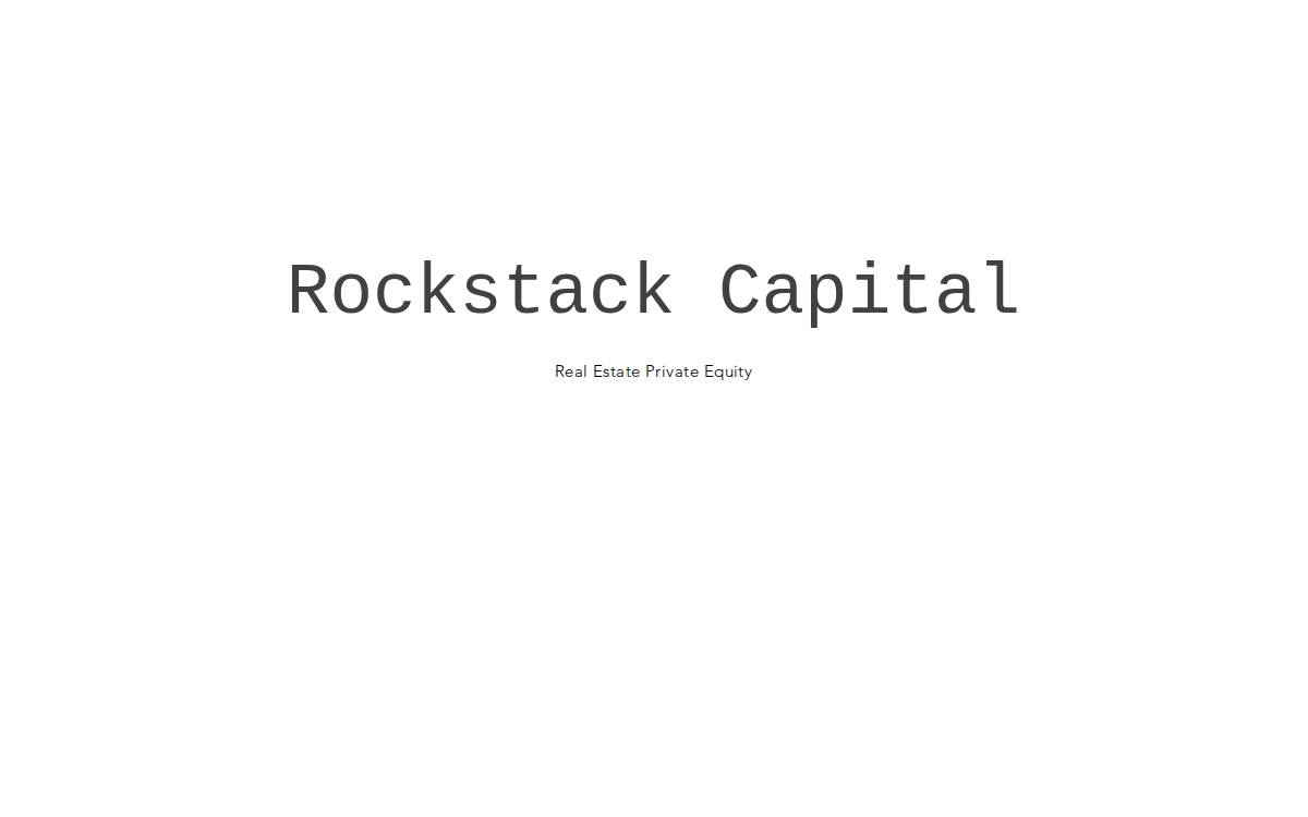 Rockstack Capital website preview