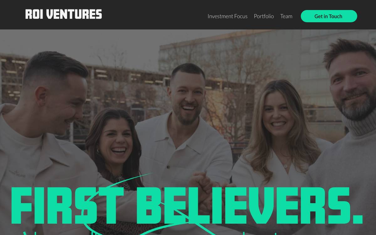 ROI Ventures website preview