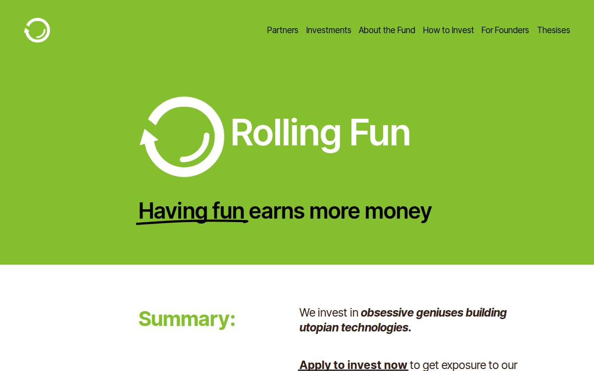 Rolling Fun GP website preview