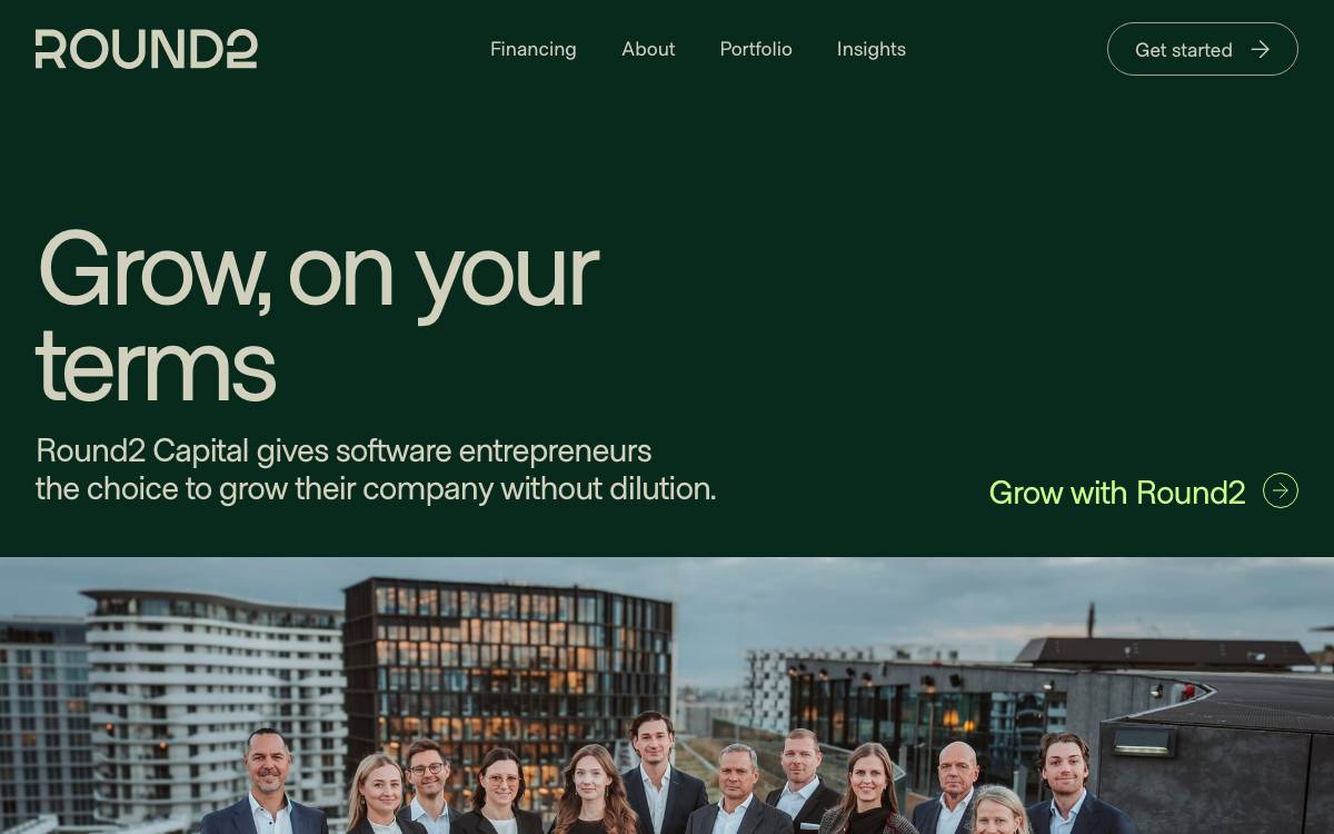 Round2 Capital Partners website preview