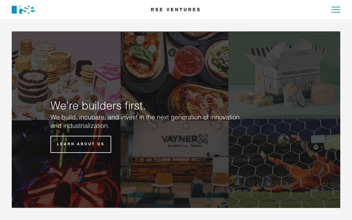 RSE Ventures website preview