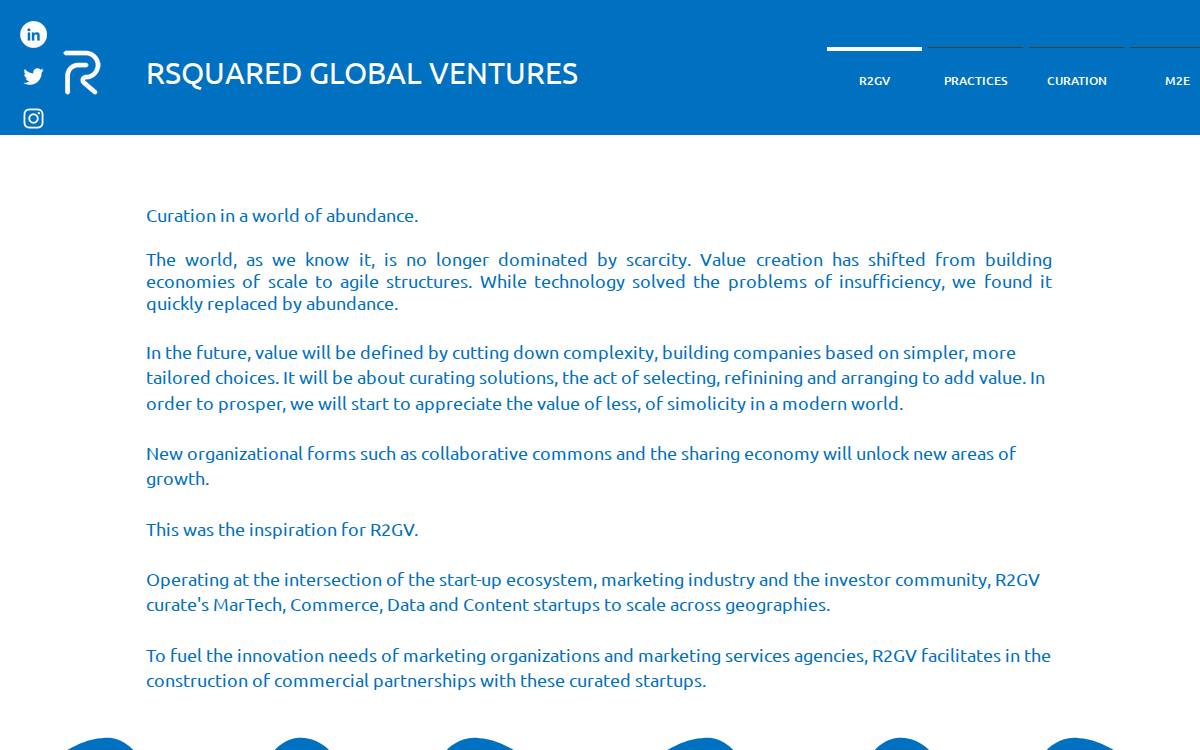 Rsquared website preview