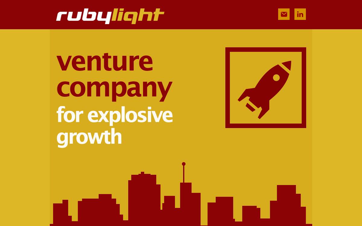 RubyLight website preview