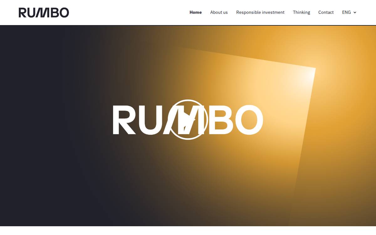Rumbo Ventures website preview
