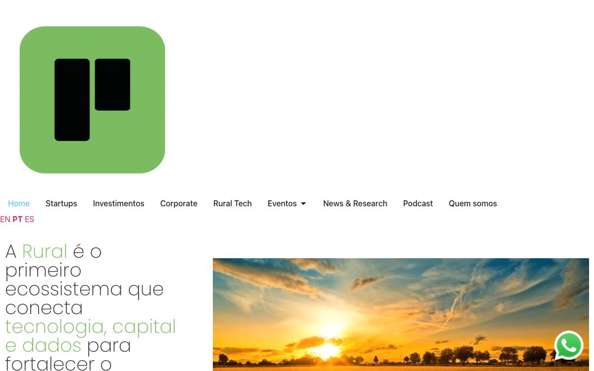 Rural Ventures website preview