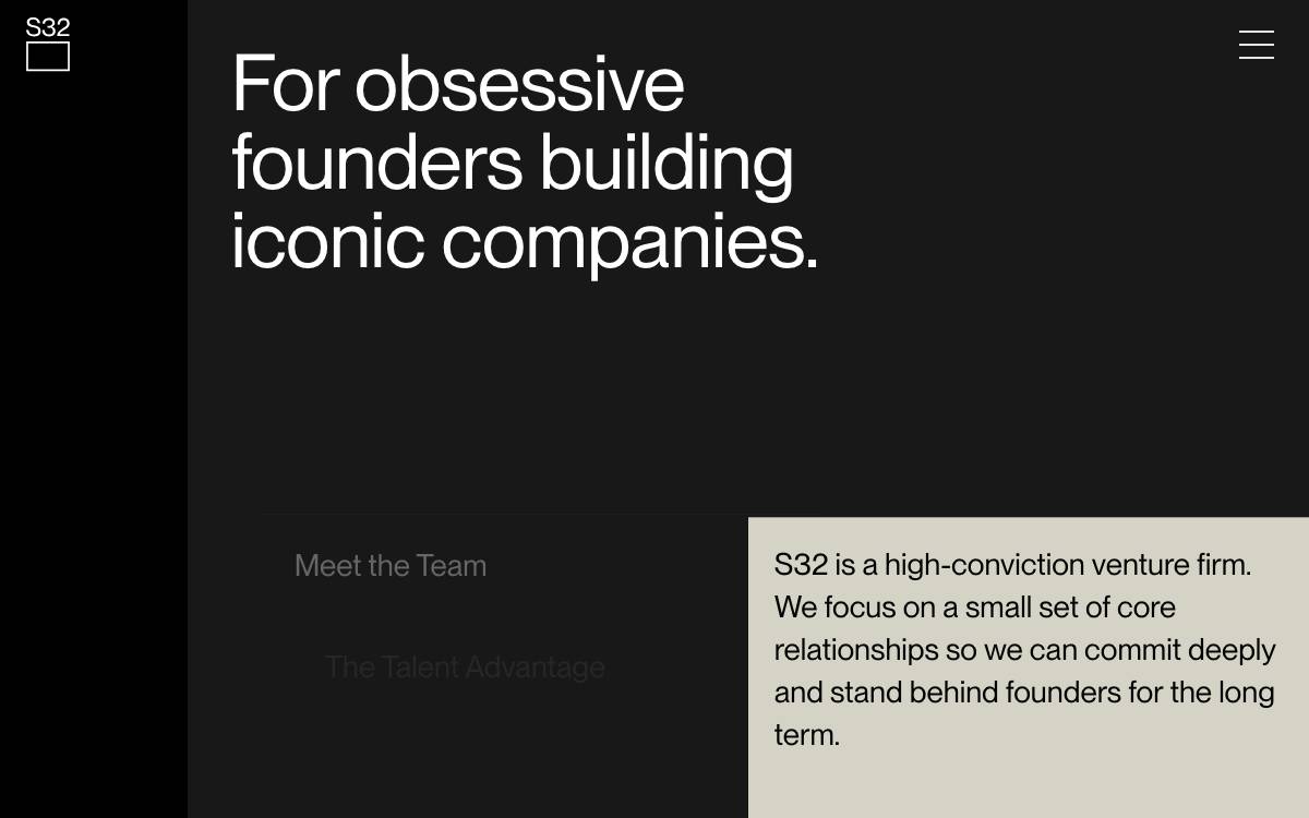 S32 website preview