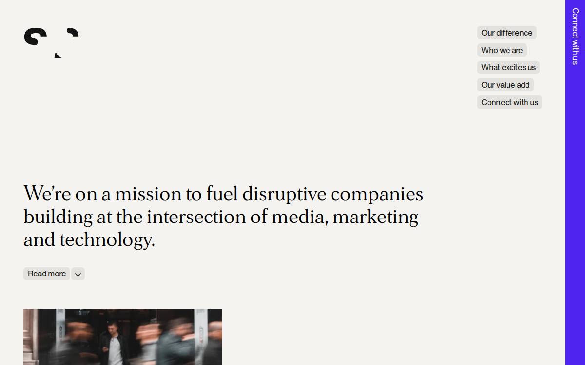 S4S Ventures website preview