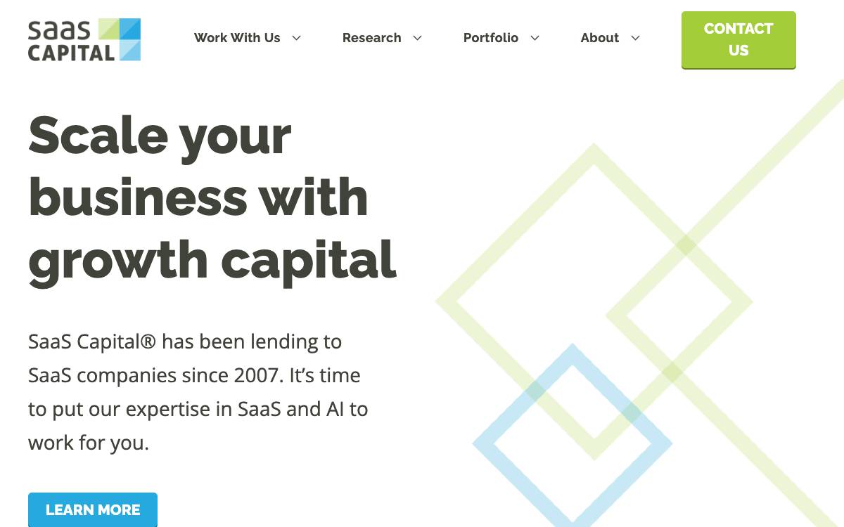 SaaS Capital website preview
