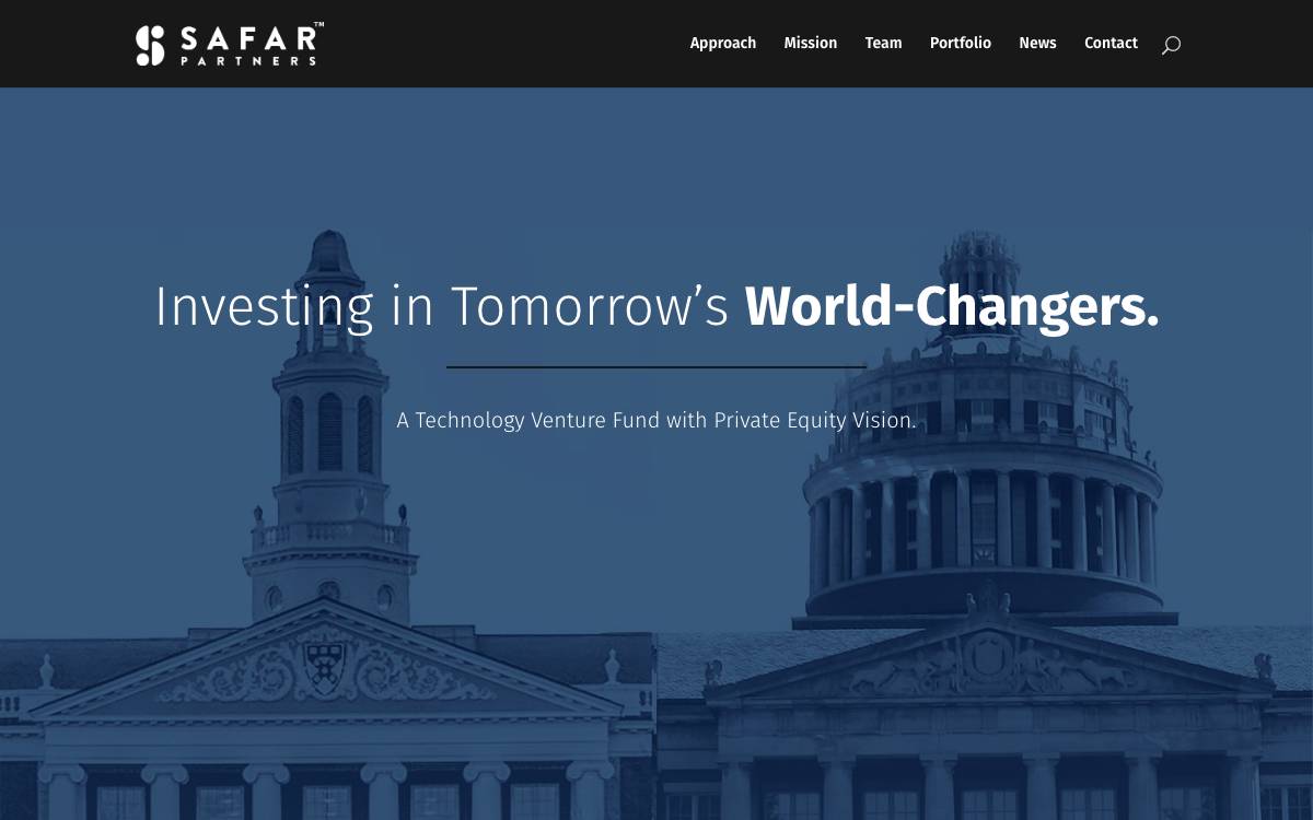 Safar Partners website preview