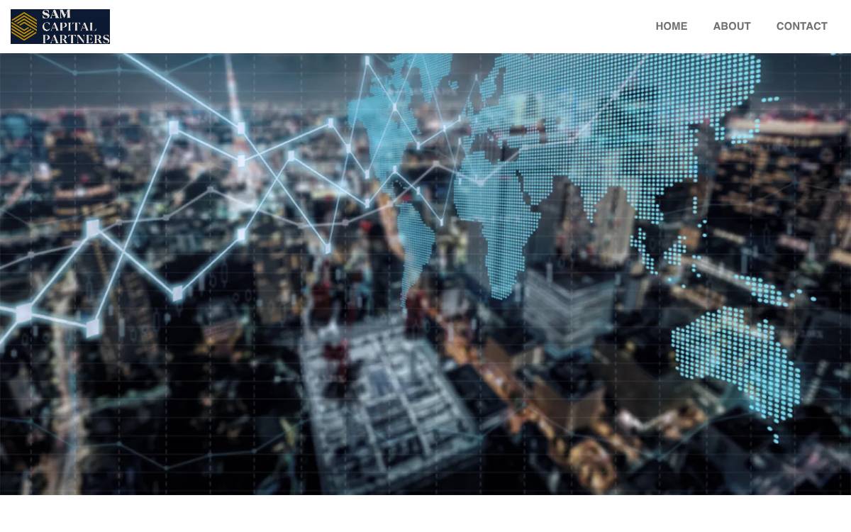 SAM Capital Partners website preview