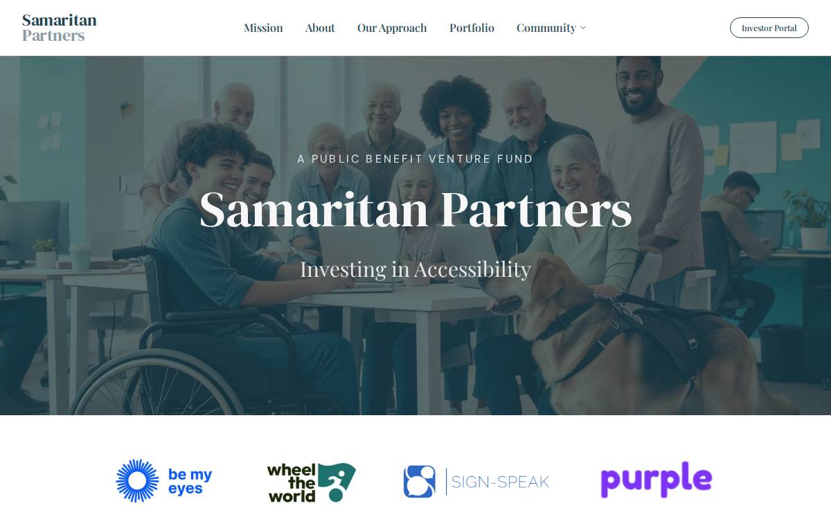 Samaritan Partners website preview