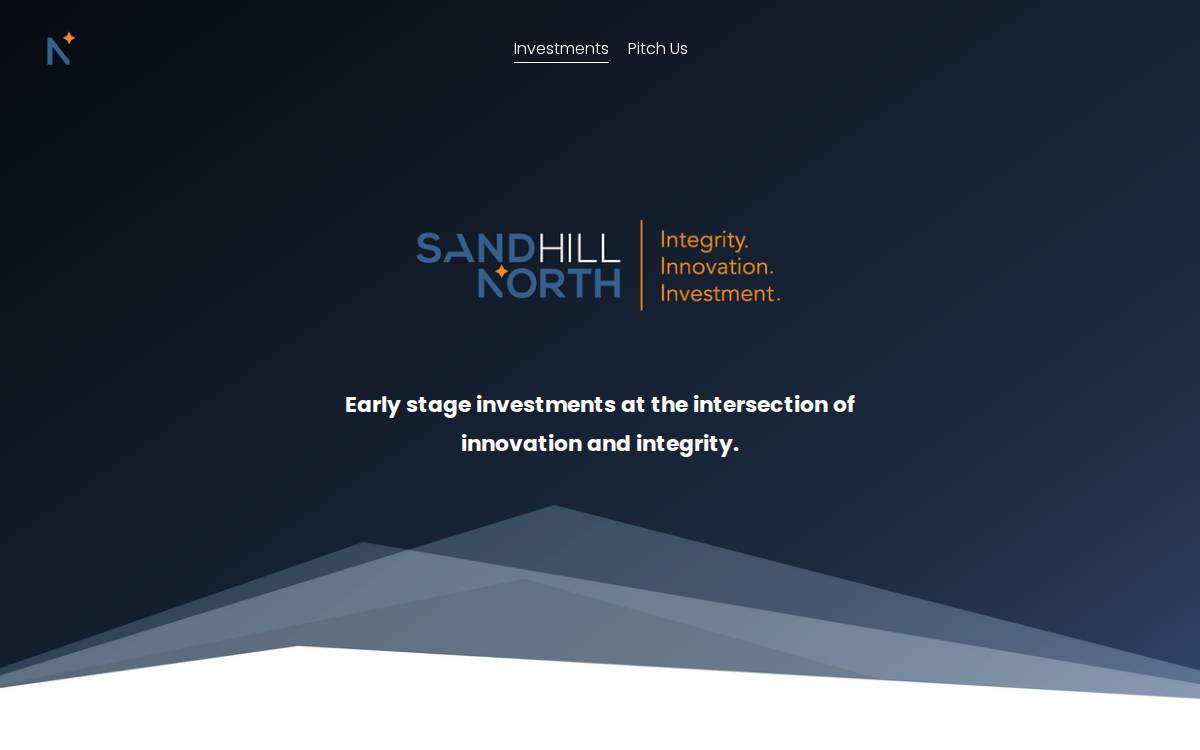 Sand Hill North Ventures website preview
