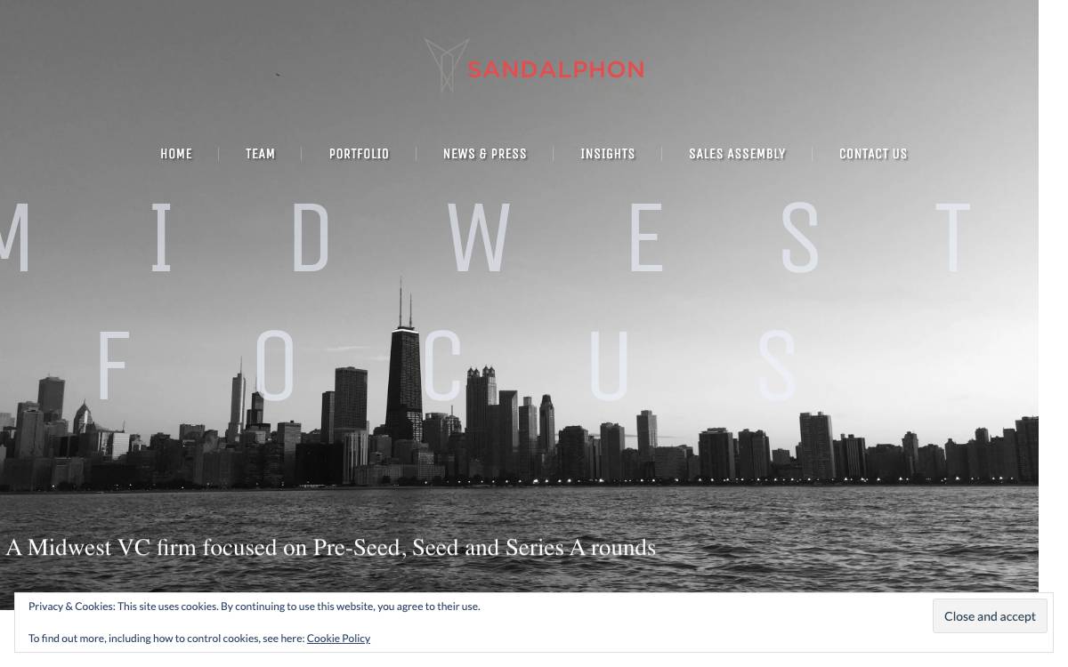 Sandalphon Capital website preview