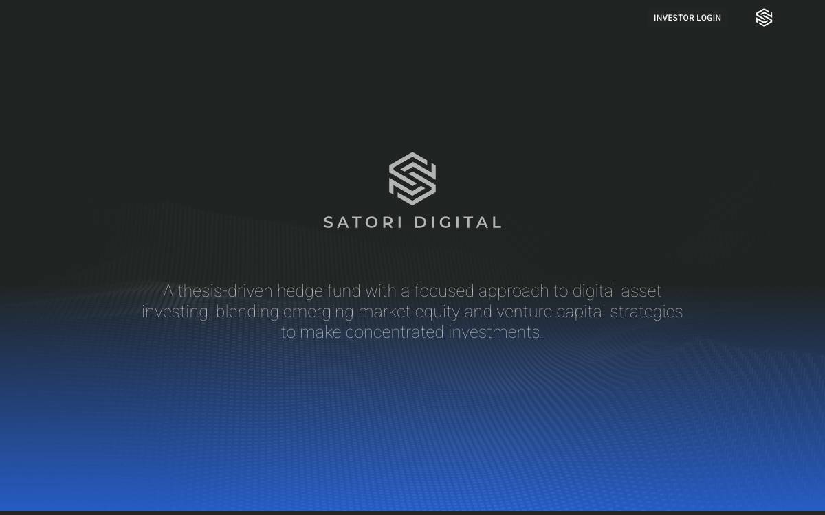 Satori Digital Asset Management website preview